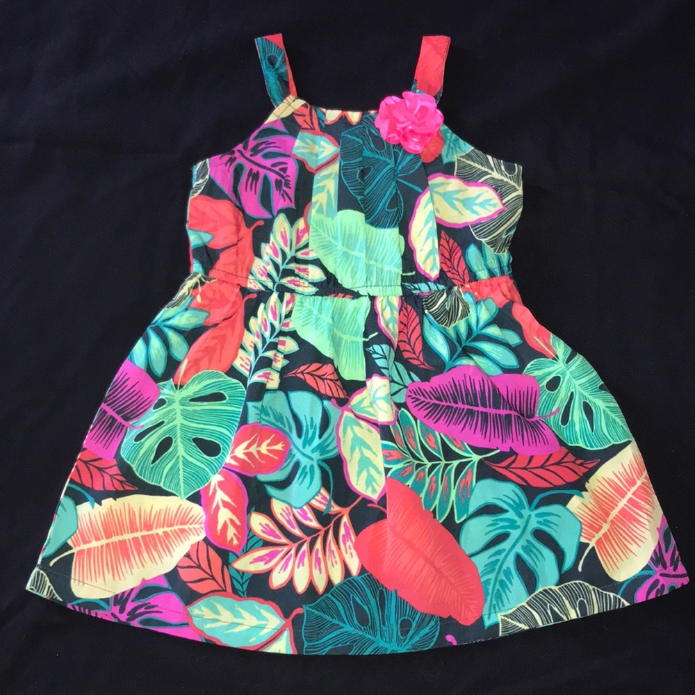 Cherokee Tropical Dress.  Size 2T.